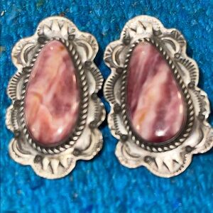 Spiny oyster/sterling silver